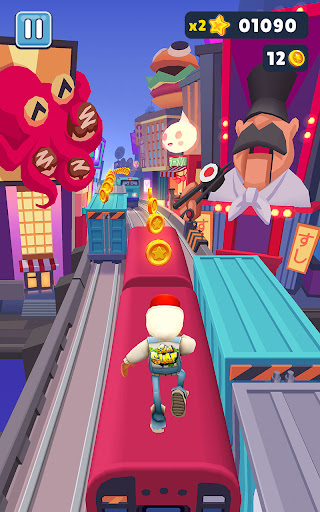 Captura de pantalla de Subway Surfers