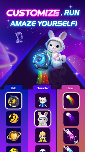 Captura de pantalla de Dancing Road: Juego De Pelotas