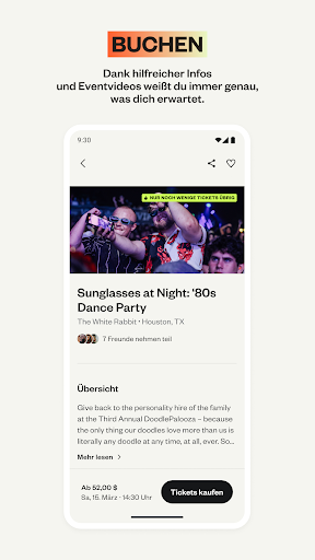 Eventbrite App Screenshot