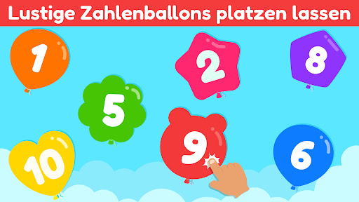 123 Zahlen lernen, verfolgen Screenshot