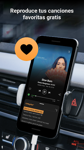 Captura de pantalla de SoundHound - Búsqueda musical