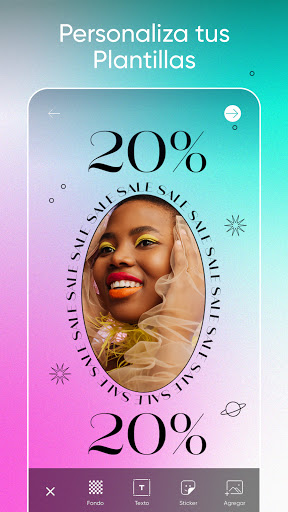 Captura de pantalla de Picsart Editor de Fotos IA