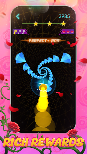 Captura de pantalla de Dream Circles Dash: Ritmo