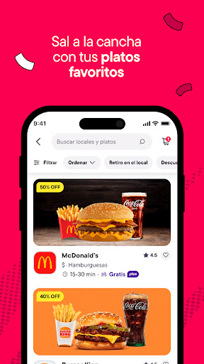 Captura de pantalla de PedidosYa - Delivery Online