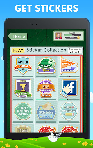 Captura de pantalla de Spider Solitaire Deluxe® 2