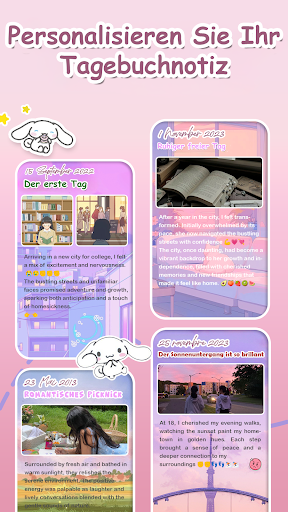 Mein Gesperrt Daily Tagebuch Screenshot