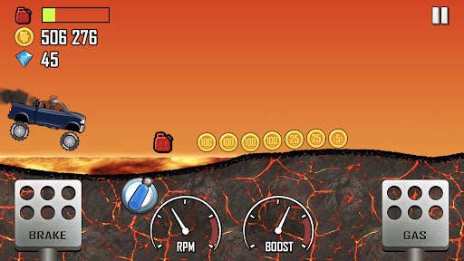 Captura de pantalla de Hill Climb Racing