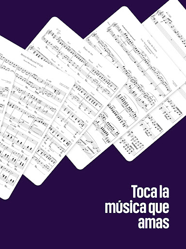 Captura de pantalla de MuseScore－Partituras y Acordes