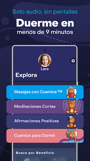 Captura de pantalla de Storybook: Cuentos para Dormir