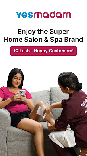 Captura de pantalla de YesMadam Salon & Spa at Home