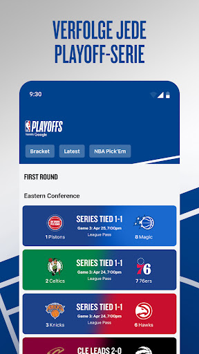 NBA: Live-Spiele & Spielstände Screenshot