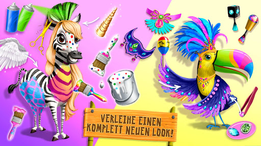 Jungle Animal Hair Salon 2 Screenshot