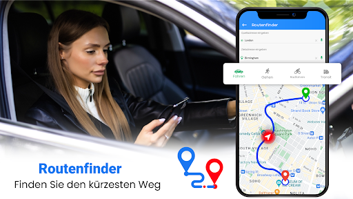 Route Karte Navigation Screenshot