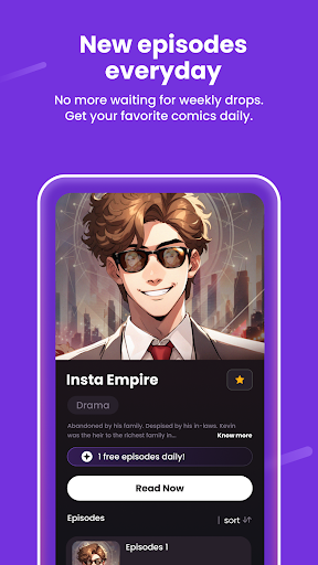 Captura de pantalla de Pocket Toons: Comics & Webtoon