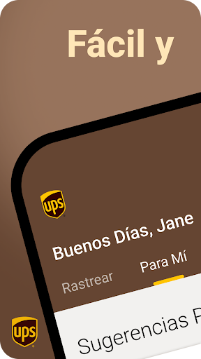 Captura de pantalla de UPS