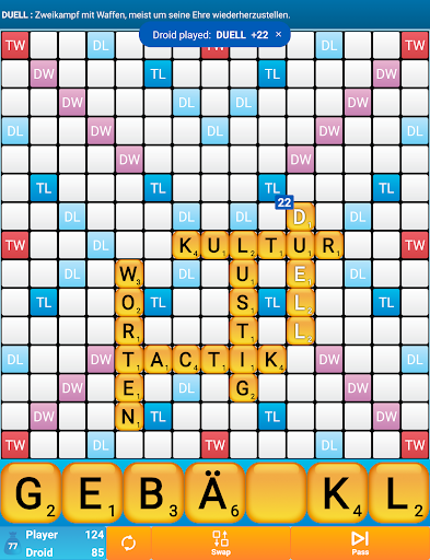 Classic Words Plus (Deutsch) Screenshot