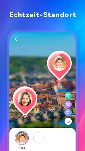 FindU: GPS Tracker Ortungs-app Screenshot