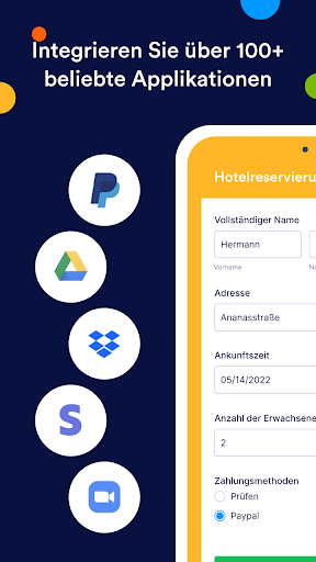 Jotform Formular & Umfrage Screenshot