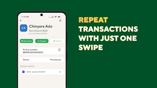 BOSS Money Transfer. Send Cash screenshot