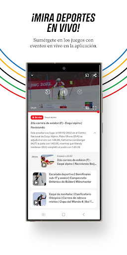 Captura de pantalla de Olímpicos™ Deportes y Noticias