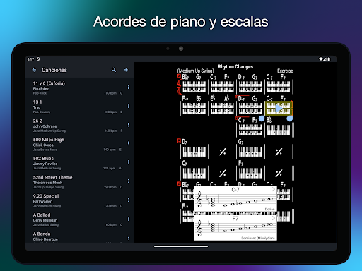 Captura de pantalla de iReal Pro