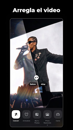 Captura de pantalla de Wink: Mejora y edita videos
