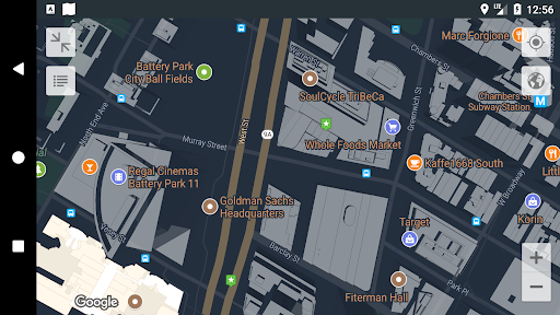 Captura de pantalla de Mi ubicación: mapas GPS