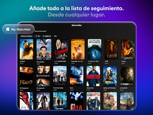 Captura de pantalla de Plex: TV en vivo, pelis y más