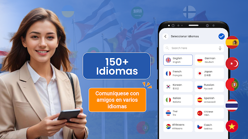 Captura de pantalla de App de traducción idiomas