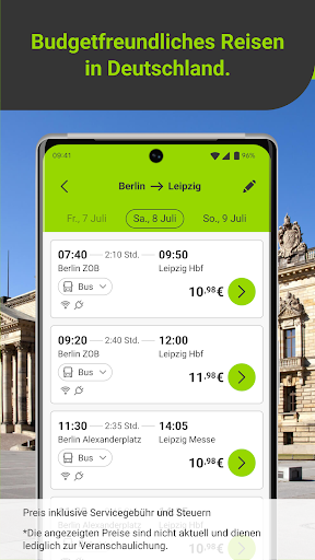 FlixBus & FlixTrain Screenshot