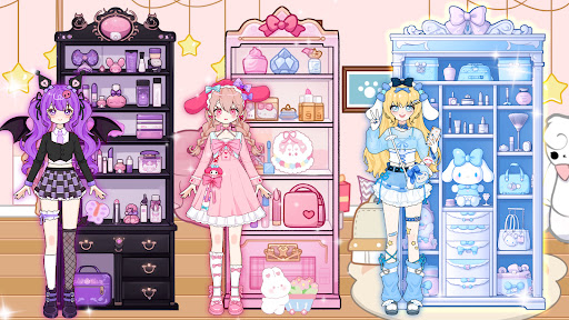 Captura de pantalla de Live Star Doll: Vestir Muñecas