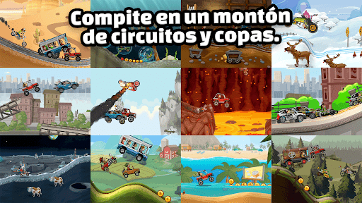 Captura de pantalla de Hill Climb Racing 2