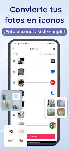 Captura de pantalla de WidgetClub:Widget, Tema,Fondos