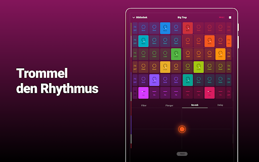Groovepad - musik- & beatmaker Screenshot