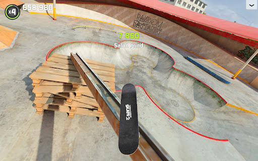 Captura de pantalla de Touchgrind Skate 2