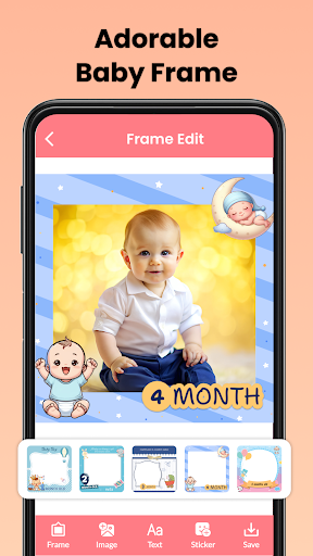 Baby Month Photo Editor Frame Screenshot