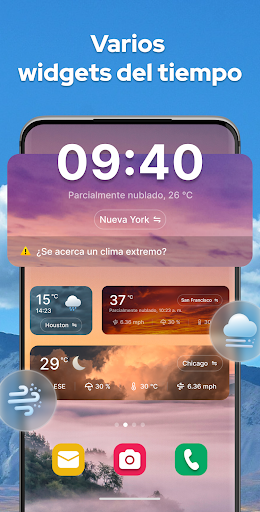 Captura de pantalla de Previsión del tiempo con radar