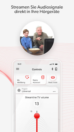 Signia App Screenshot