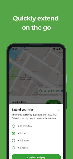 Zipcar Screenshot