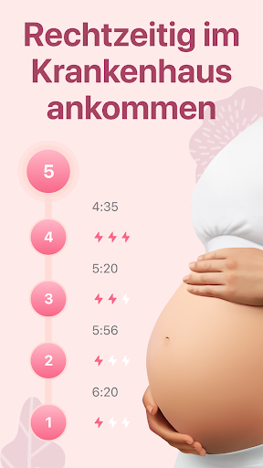 Wehenzähler - Die Wehen App Screenshot