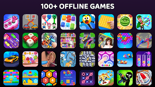 Captura de pantalla de NoWiFi - Relaxing Arcade Games