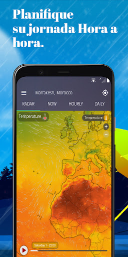 Captura de pantalla de Radar del Tiempo — Tormentas