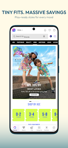 Captura de pantalla de Tata CLiQ Fashion Shopping