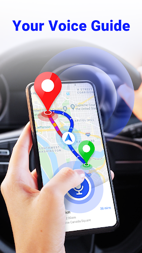 GPS Voice Navigation: Live Map screenshot