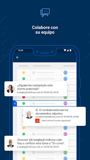 Captura de pantalla de Smartsheet