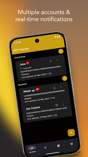 Captura de pantalla de Binance Smart Chain Explorer