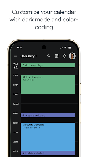 Google Calendar screenshot