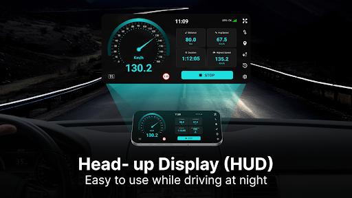 Captura de pantalla de Velocimetro gps y pro odometer
