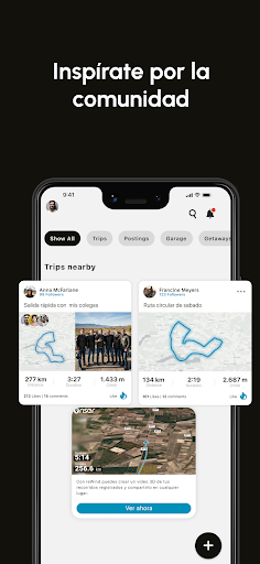 Captura de pantalla de Cardo Ride – App de moto
