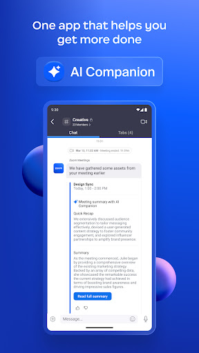 Captura de pantalla de Zoom Workplace for Intune